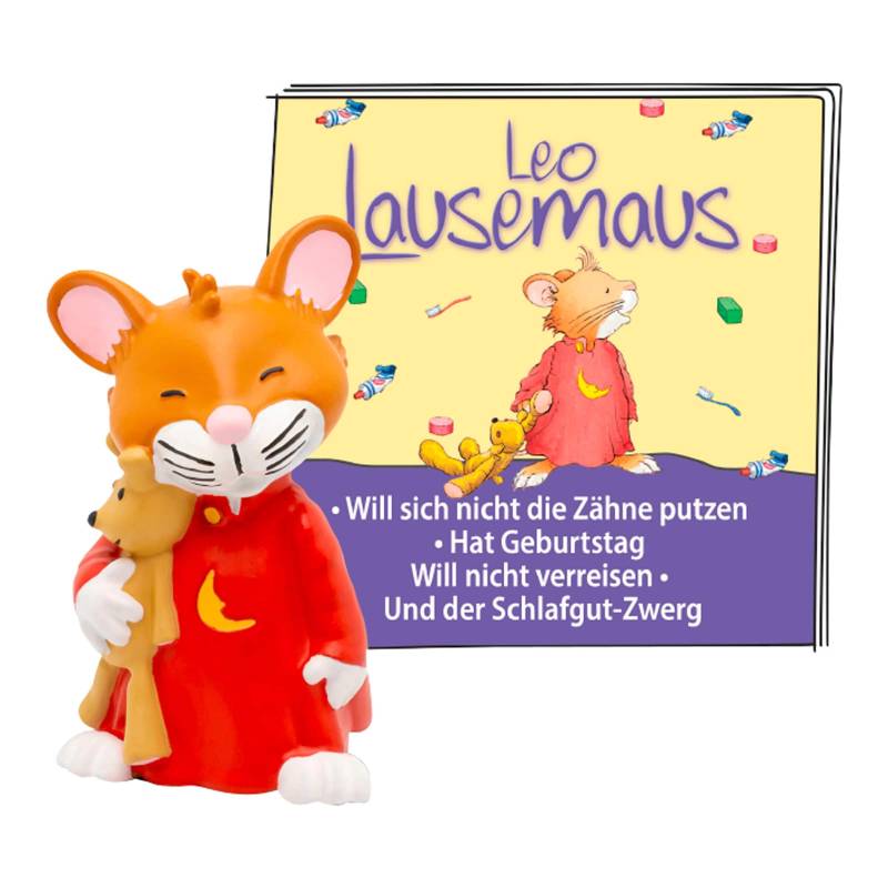 Tonies Tonie Hörfigur Leo Lausemaus - Das Original-Hörspiel zu den Büchern 3 von tonies