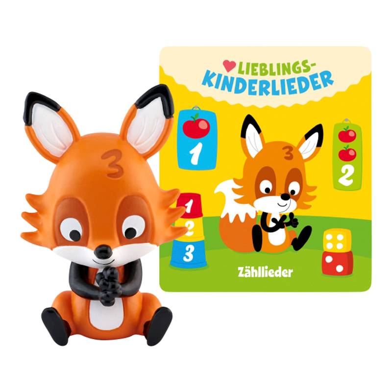 Tonies Tonie Hörfigur Lieblings-Kinderlieder - Zähllieder (Neuauflage) von tonies