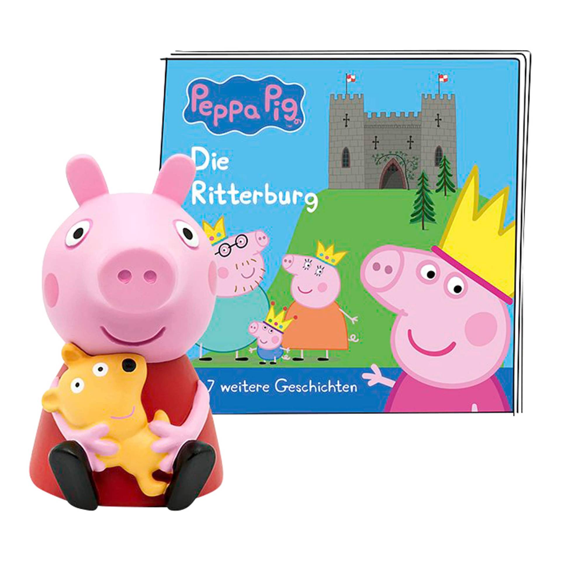 Tonies Tonie Hörfigur Peppa Pig - Die Ritterburg & 7 weitere Geschichten von tonies