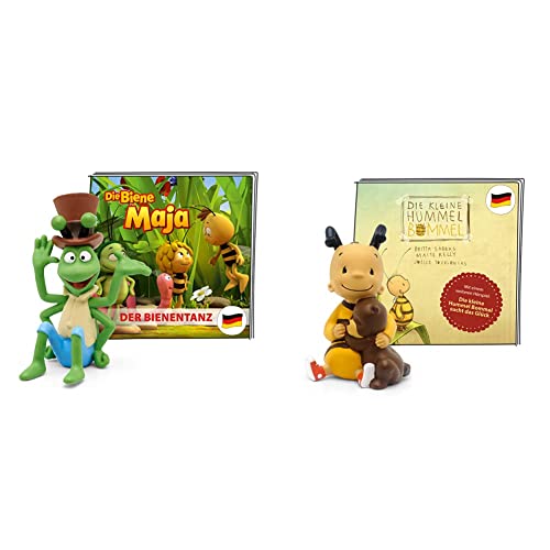 tonies 10000486 Hörfigur für Toniebox, Biene Maja – Der Bienentanz, Hörspiel für Kinder ab 3 Jahren, Spielzeit ca. 81 Minuten & 10000529 Hörfigur, Mehrfarbig von tonies