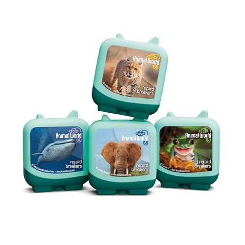 tonies Animal World: Schallplattenbrecher Audio Clever Pocket Tonie-Set zur Verwendung mit toniebox tonies Animal World: Schallplattenbrecher Audio Clever Pocket Tonie-Set zur Verwendung mit toniebox von tonies