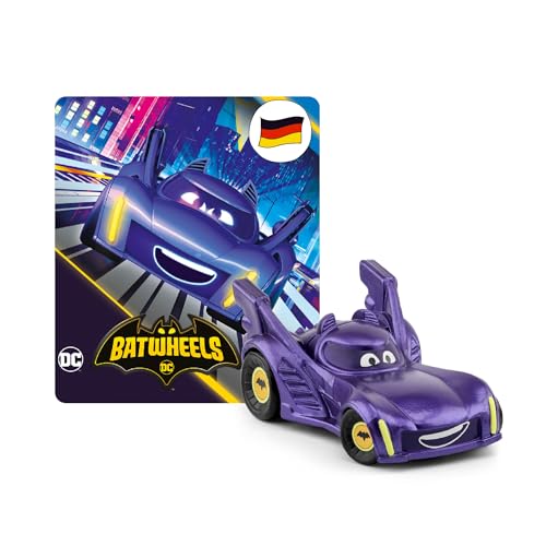 tonies Hörfigur für Toniebox, DC – Batwheels, Hörspiel mit 5 Geschichten für Kinder ab 5 Jahren, Spielzeit ca. 87 Minuten von tonies