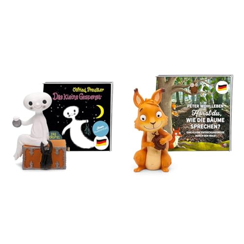 tonies Hörfigur für Toniebox, Das kleine Gespenst, Hörspiel zum Kinderbuch-Klassiker & Hörfigur für Toniebox, Peter Wohlleben – Hörst du wie die Bäume sprechen? von tonies