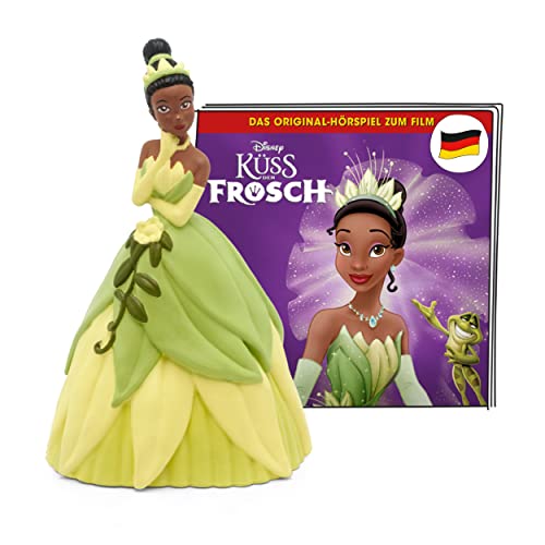 tonies Hörfigur für Toniebox, Disney – Küss den Frosch, Hörspiel zum Film, für Kinder ab 4 Jahren, Spielzeit ca. 60 Minuten von tonies