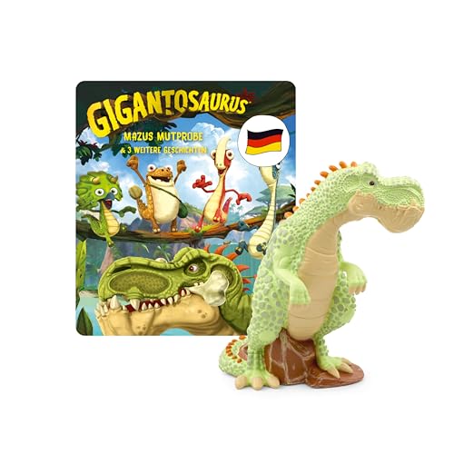 tonies Hörfigur für Toniebox, Gigantosaurus – Mazus Mutprobe, Hörspiel mit 4 Geschichten für Kinder ab 4 Jahren, Spielzeit ca. 52 Minuten von tonies