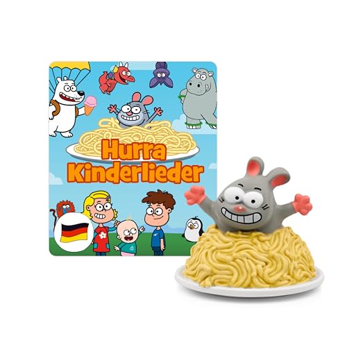 tonies Hörfigur für Toniebox, Hurra Kinderlieder – Best of, Kinderlieder für Kinder ab 3 Jahren, Spielzeit ca. 55 Minuten von tonies