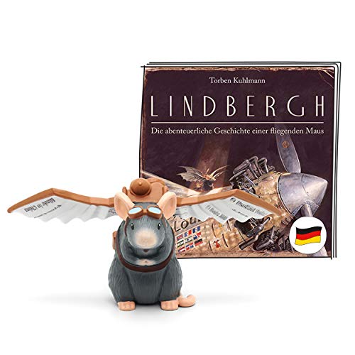 tonies Hörfigur für Toniebox, Lindbergh – Die abenteuerliche Geschichte einer fliegenden Maus, Hörbuch für Kinder ab 5 Jahren, gesprochen von Bastian Pastewka, Spielzeit ca. 43 Minuten von tonies