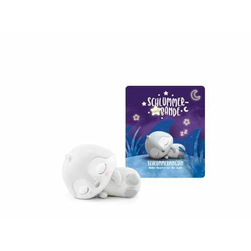 tonies Hörfigur für Toniebox, Schlummerbande - Schlummerpinguin - Weißes Rauschen aus dem Ozean, Hörspiel für Kinder ab 3 Jahren, Spielzeit ca. 120 Minuten tonies Hörfigur für Toniebox, Schlummerbande - Schlummerpinguin - Weißes Rauschen aus dem Ozean, Hörspiel für Kinder ab 3 Jahren, Spielzeit ca. 120 Minuten von tonies