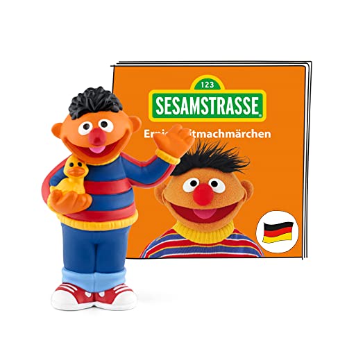 tonies Hörfigur für Toniebox, Sesamstraße – Ernie, Hörspiel mit Liedern für Kinder ab 3 Jahren, Spielzeit ca. 45 Minuten tonies Hörfigur für Toniebox, Sesamstraße – Ernie, Hörspiel mit Liedern für Kinder ab 3 Jahren, Spielzeit ca. 45 Minuten von tonies