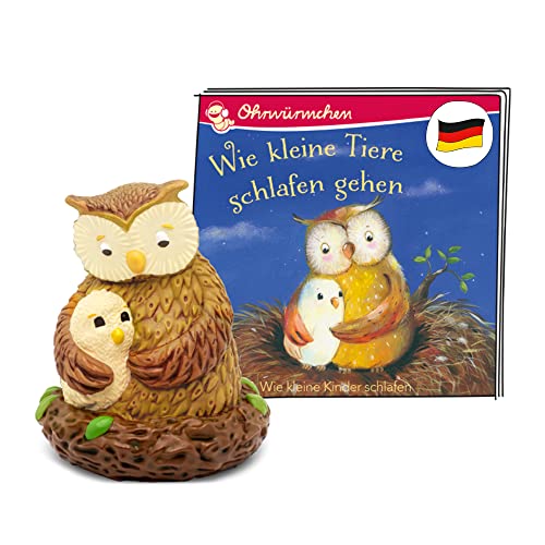 tonies Hörfigur für Toniebox, Wie kleine Tiere schlafen gehen und andere Geschichten, Hörspiel mit Liedern für Kinder ab 3 Jahren, Spielzeit ca. 50 Minuten von tonies