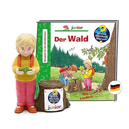 tonies Hörfigur für Toniebox, Wieso Weshalb Warum Junior – Wald, Hörspiel für Kinder ab 3 Jahren, Spielzeit ca. 30 Minuten von tonies