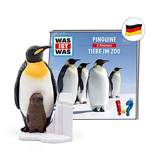 tonies Hörfigur für Toniebox, was IST was – Pinguine/Tiere im Zoo, Hörspiel für Kinder ab 6 Jahren, Spielzeit ca. 48 Minuten. von tonies