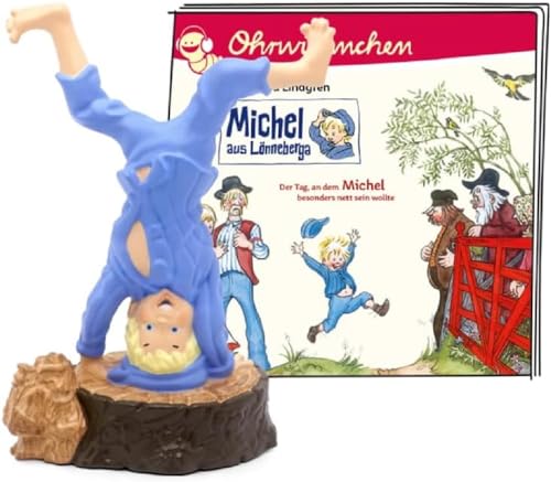 tonies Hörfiguren für Toniebox, Astrid Lindgren: Michel aus Lönneberga – Der Tag, an dem Michel besonders nett Sein wollte, Hörbuch für Kinder ab 4 Jahren, Spielzeit ca. 37 Minuten von tonies