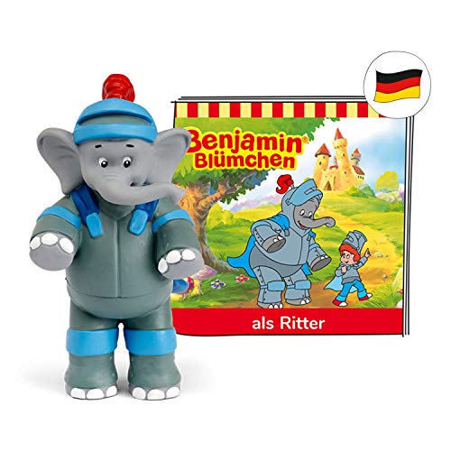 tonies Hörfiguren für Toniebox, Benjamin Blümchen – Benjamin Blümchen als Ritter, Hörspiel für Kinder ab 3 Jahren, Spielzeit ca. 42 Minuten von tonies