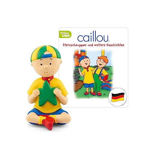 tonies Hörfiguren für Toniebox, Caillou – Sternschnuppen und weitere Geschichten, Hörspiel für Kinder ab 3 Jahren, Spielzeit ca. 67 Minuten von tonies