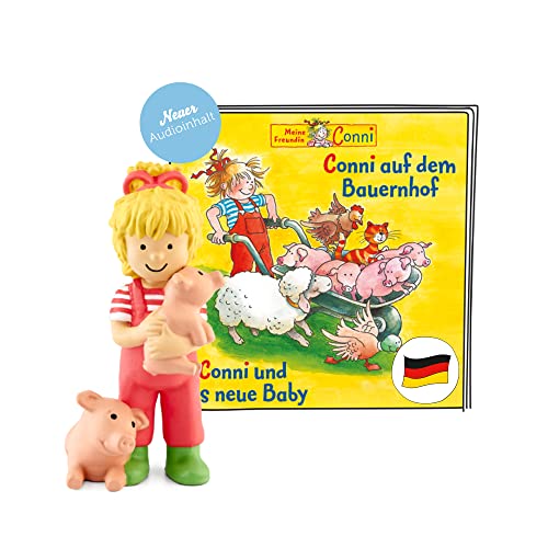 tonies Hörfiguren für Toniebox, Conni - Conni auf dem Bauernhof/Conni und das Neue Baby, Hörspiel für Kinder ab 3 Jahren, Spielzeit ca. 43 Minuten von tonies