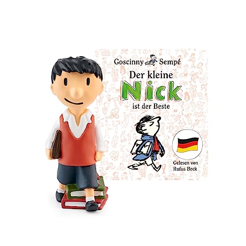 tonies Hörfiguren für Toniebox, Der kleine Nick ist der Beste, 9 Geschichten aus dem Band Neues vom kleinen Nick, Hörbuch für Kinder ab 6 Jahren, Spielzeit ca. 72 Minuten von tonies