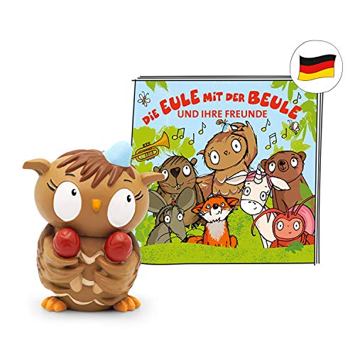 tonies Hörfiguren für Toniebox, Die Eule mit der Beule und ihre Freunde - Liederalbum, Kinderlieder für Kinder ab 3 Jahren, Spielzeit ca. 41 Minuten von tonies