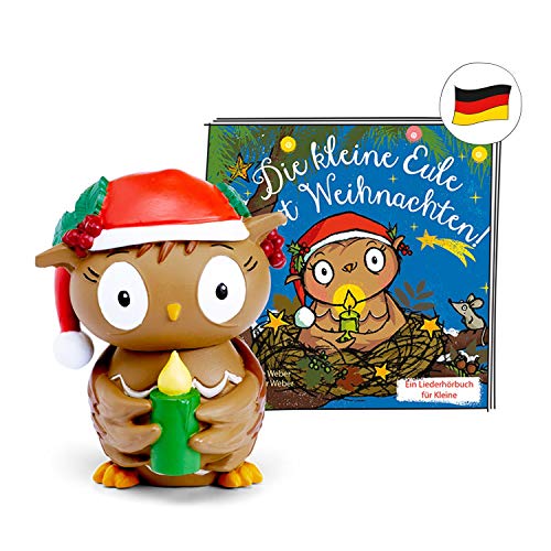 tonies Hörfiguren für Toniebox, Die kleine Eule feiert Weihnachten, Hörbuch mit Liedern für Kinder ab 3 Jahren, Spielzeit ca. 39 Minuten von tonies