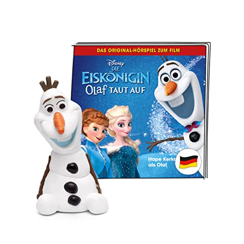 tonies Hörfiguren für Toniebox, Disney Die Eiskönigin – Olaf taut auf, Hörspiel mit Liedern für Kinder ab 4 Jahren, Spielzeit ca. 47 Minuten von tonies