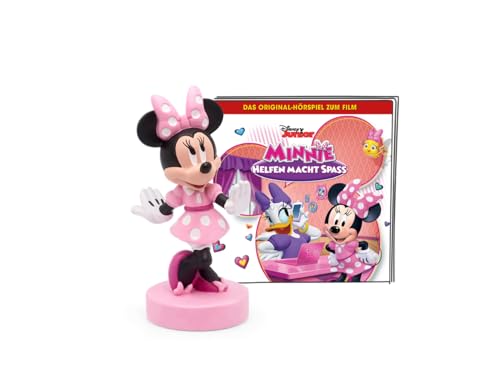 tonies Hörfiguren für Toniebox, Disney Minnie Maus – Helfen macht Spaß, Hörspiel für Kinder ab 4 Jahren, Spielzeit ca. 59 Minuten von tonies