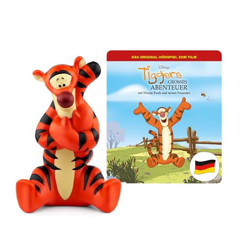 tonies Hörfiguren für Toniebox, Disney Tigger – Tiggers großes Abenteuer, Hörspiel für Kinder ab 3 Jahren, Spielzeit ca. 42 Minuten von tonies