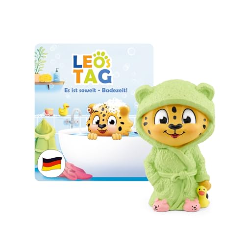 tonies Hörfiguren für Toniebox, Leos Tag – Es ist so weit – Badezeit!, Hörspiel mit Liedern für Kinder ab 3 Jahren, Spielzeit ca. 50 Minuten tonies Hörfiguren für Toniebox, Leos Tag – Es ist so weit – Badezeit!, Hörspiel mit Liedern für Kinder ab 3 Jahren, Spielzeit ca. 50 Minuten von tonies