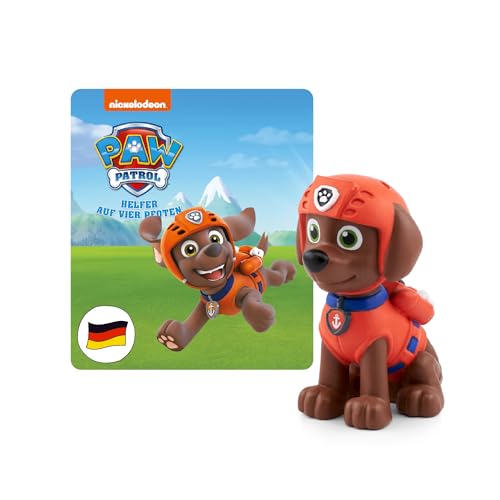 tonies Hörfiguren für Toniebox, PAW Patrol – Zuma, Hörspiel mit 4 Geschichten für Kinder ab 3 Jahren, Spielzeit ca. 51 Minuten von tonies