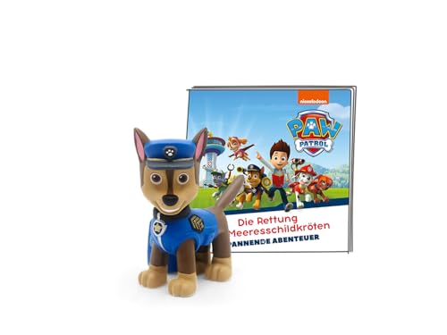 tonies Hörfiguren für Toniebox, Paw Patrol – Die Rettung der Meeresschildkröten, Hörspiel mit 4 Geschichten für Kinder ab 3 Jahren, Spielzeit ca. 51 Minuten von tonies