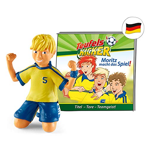 tonies Hörfiguren für Toniebox, Teufelskicker – Moritz Macht das Spiel!, Hörspiel für Kinder ab 6 Jahren, Spielzeit ca. 51 Minuten von tonies