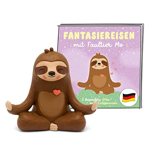 tonies Hörfiguren für Toniebox, Traumreisen für Kinder: Fantasiereisen mit Faultier Mo – 8 besondere Orte zum Entspannen, Hörbuch ab 4 Jahren, Spielzeit ca. 76 Minuten von tonies