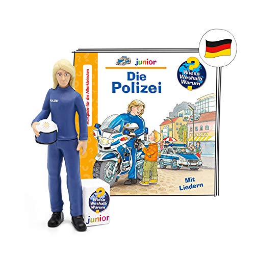 tonies Hörfiguren für Toniebox, Wieso? Weshalb? Warum? junior – Die Polizei, Hörspiel mit Liedern für Kinder ab 3 Jahren, Spielzeit ca. 32 Minuten tonies Hörfiguren für Toniebox, Wieso? Weshalb? Warum? junior – Die Polizei, Hörspiel mit Liedern für Kinder ab 3 Jahren, Spielzeit ca. 32 Minuten von tonies