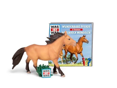 tonies Hörfiguren für Toniebox, was IST was – Wunderbare Pferde/Reitervolk Mongolen, Wissens-Hörspiel für Kinder ab 6 Jahren, Spielzeit ca. 79 Minuten tonies Hörfiguren für Toniebox, was IST was – Wunderbare Pferde/Reitervolk Mongolen, Wissens-Hörspiel für Kinder ab 6 Jahren, Spielzeit ca. 79 Minuten von tonies