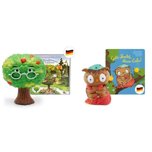 tonies Hörfiguren für Toniebox & Hörfiguren für Toniebox, Die Eule mit der Beule – Gute Nacht kleine Eule, Hörbuch mit Liedern für Kinder ab 3 Jahren, Spielzeit ca. 49 Minuten von tonies