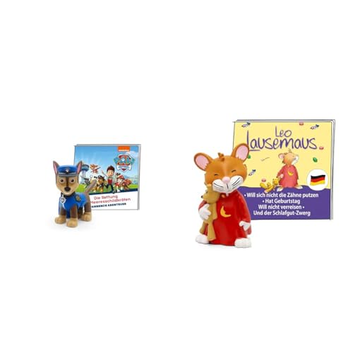 tonies Hörfiguren für Toniebox & Hörfiguren für Toniebox, Leo Lausemaus – Das Original Hörspiel zu den Büchern 3, für Kinder ab 3 Jahren, Spielzeit ca. 51 Minuten von tonies