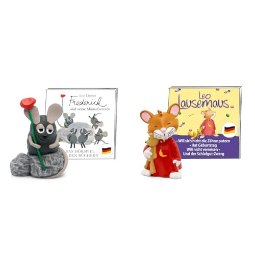 tonies Hörfiguren für Toniebox & Hörfiguren für Toniebox, Leo Lausemaus – Das Original Hörspiel zu den Büchern 3, für Kinder ab 3 Jahren, Spielzeit ca. 51 Minuten von tonies