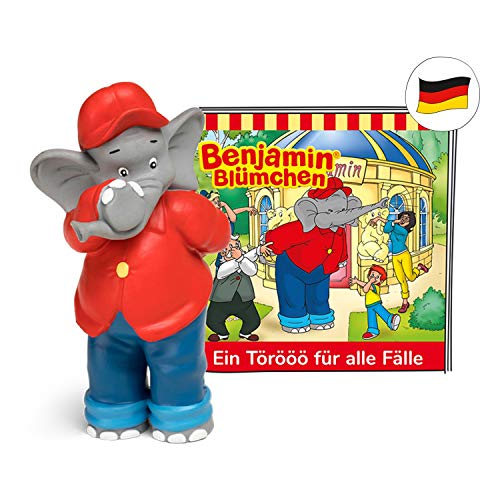 tonies Hörfiguren für Toniebox: Benjamin BLÜMCHEN Hörspiel - EIN Törööö für alle Fälle Figur - 18 packende Geschichten - ca. 61 Min. - ab 3 Jahre - DEUTSCH von tonies