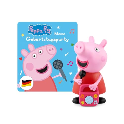 tonies Hörfigur für Toniebox, Peppa Wutz – Meine Geburtstagsparty, Hörspiel für Kinder ab 3 Jahren, Spielzeit ca. 43 Minuten von tonies