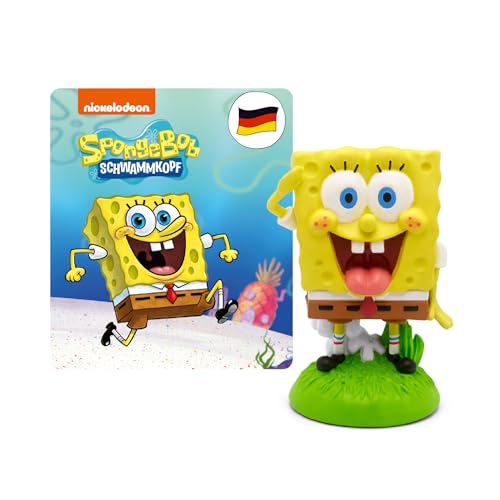 tonies Hörfigur für Toniebox, Spongebob Squarepants – Der ferngesteuerte Fahrschüler und weitere Abenteuer, Hörspiel für Kinder ab 6 Jahren, Spielzeit ca. 51 Minuten von tonies