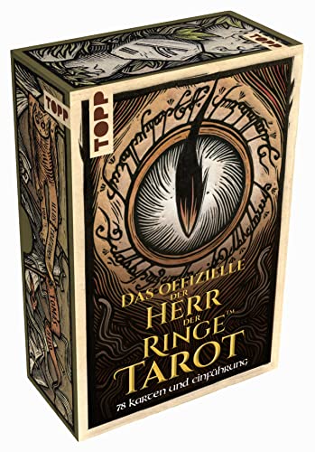 Das Herr der Ringe-Tarot. Das offizielle Tarot-Deck zu Tolkiens legendärem Mittelerde-Epos: 78 Karten & Einführung in hochwertiger Box - großes und kleines Arkana, auch für Tarot-Einsteiger von Frech