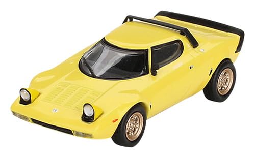 tsm model Mini GT Lancia Stratos HF STRADALE Giallo Fly 1975 von tsm model