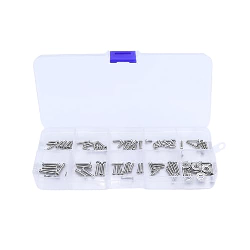 tuwiwol 1 stücke Aluminium Legierung Schrauben Kit Box Für 1/14 14210 14209 On Road Fahrzeuge Tragbare Silber RC Auto Zubehör ersatz Teile tuwiwol 1 stücke Aluminium Legierung Schrauben Kit Box Für 1/14 14210 14209 On Road Fahrzeuge Tragbare Silber RC Auto Zubehör ersatz Teile von tuwiwol