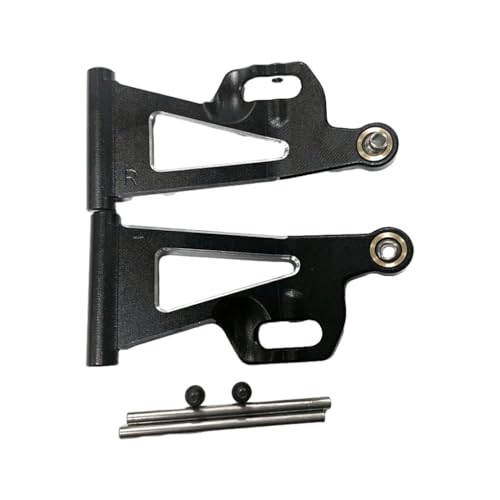 tuwiwol Vordere untere Querlenker aus Aluminium für 1/14 MJX Hyper Go 14209 14210 Schlanke und robuste vordere untere Querlenker aus Aluminium für 1/14 MJX, Schwarz von tuwiwol