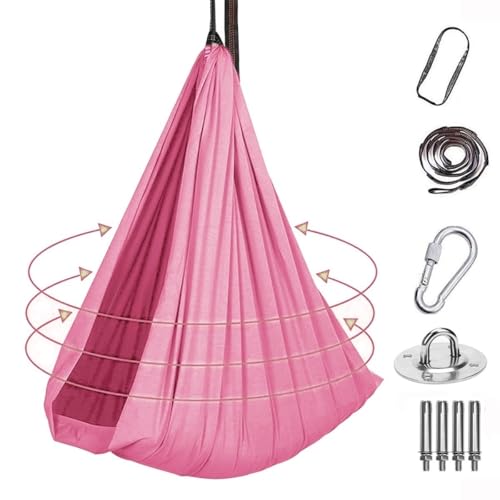 Dynamic Movement Sensory Sox Body Teens Dehnbarer Sack For Autismus Und Verarbeitungsstörungen, Spielzeug, Beruhigende Therapiedecke Zur Entspannung Und Konzentration(Pink,150x280CM/59x110in) von tylxayoxa