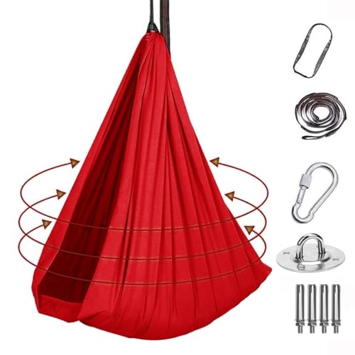 Dynamic Movement Sensory Sox Body Teens Dehnbarer Sack For Autismus Und Verarbeitungsstörungen, Spielzeug, Beruhigende Therapiedecke Zur Entspannung Und Konzentration(Red,150x280CM/59x110in) von tylxayoxa