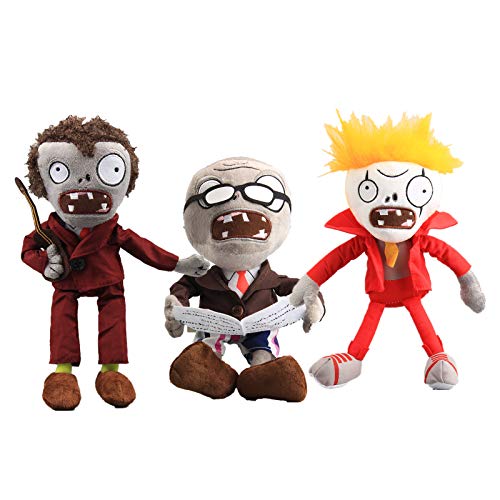 uiuoutoy Zombies Plüschtiere, Zombie, Cosplay, Bassgitarre, Zombie, Zombie, Zeitung, Lesen, Zombie, Plüsch, weiche Stoffpuppen, 3-teiliges Set uiuoutoy Zombies Plüschtiere, Zombie, Cosplay, Bassgitarre, Zombie, Zombie, Zeitung, Lesen, Zombie, Plüsch, weiche Stoffpuppen, 3-teiliges Set von uiuoutoy
