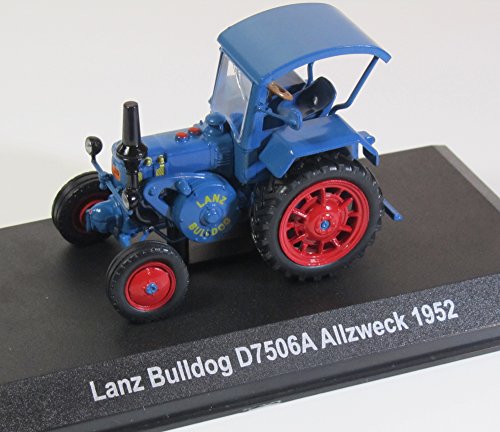 Unbekannt Modell Traktor 1:43 Lanz Bulldog D7506A 1952 Hachette von unbekannt