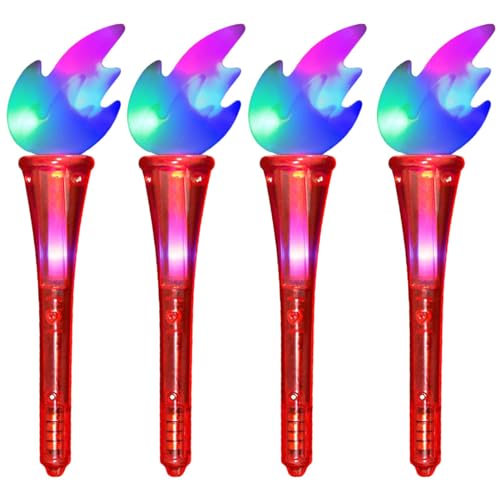 usefulbeauty 4 Stück Spielzeug aus künstlichem – Fackel Spielzeug – beleuchtetes Spielspielzeug – künstliche Feuerflammen, batteriebetriebene Fackeln für mittelalterliche Spiele usefulbeauty 4 Stück Spielzeug aus künstlichem – Fackel Spielzeug – beleuchtetes Spielspielzeug – künstliche Feuerflammen, batteriebetriebene Fackeln für mittelalterliche Spiele von usefulbeauty