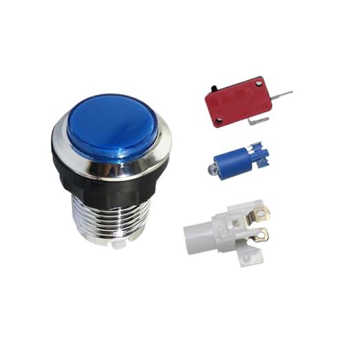 usefulbeauty Arcade-LED-Taste, Arcade-LED-Drucktasten, Arcade-Maschine, , mit Licht | visuelle Spielkonsole, beleuchtet, für Schlafzimmer, usefulbeauty Arcade-LED-Taste, Arcade-LED-Drucktasten, Arcade-Maschine, , mit Licht | visuelle Spielkonsole, beleuchtet, für Schlafzimmer, von usefulbeauty