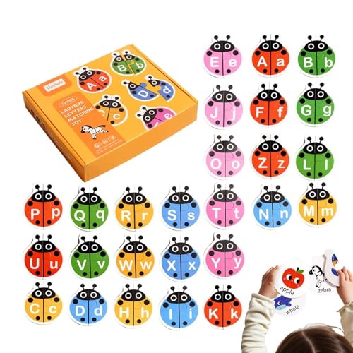 usefulbeauty Buchstaben-Lernkarten, Buchstaben-Assoziationsspiel – Alphabet-Matching-Spiel, Sichtwörter, Korrespondenzkarte – Lernspielzeug Tierwörter Flash-Karten usefulbeauty Buchstaben-Lernkarten, Buchstaben-Assoziationsspiel – Alphabet-Matching-Spiel, Sichtwörter, Korrespondenzkarte – Lernspielzeug Tierwörter Flash-Karten von usefulbeauty